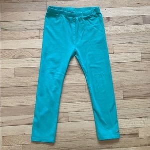 Tommy Hilfiger girls leggings 4t green